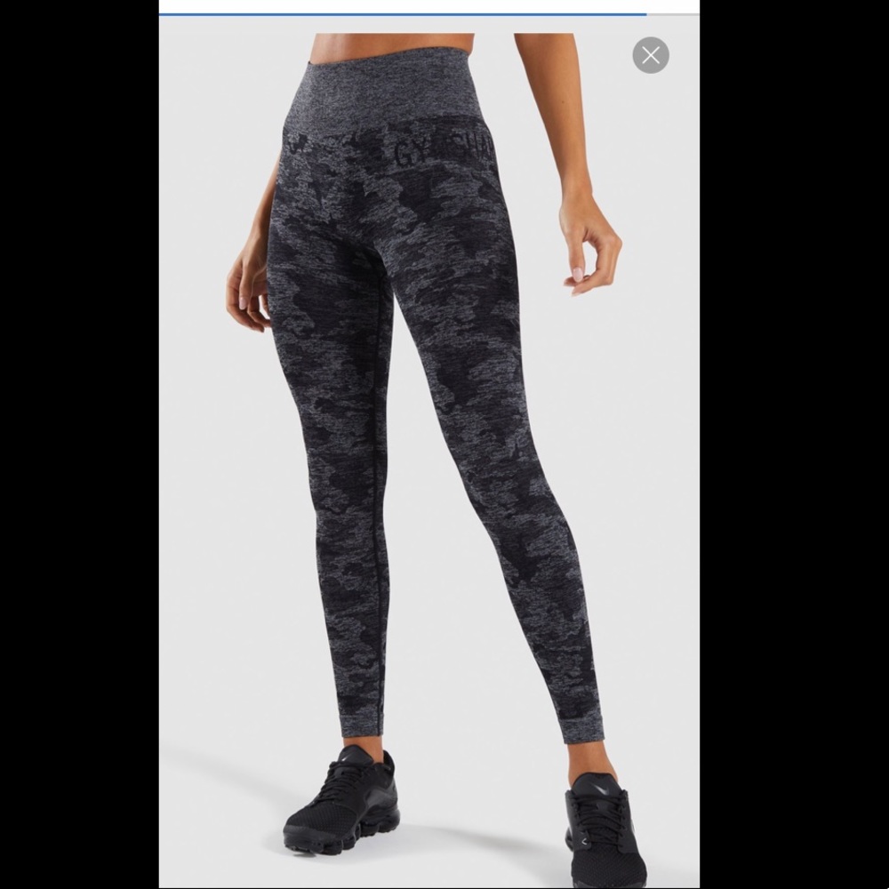 GYMSHARK camo legging!